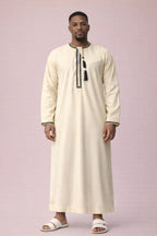 Qamis Prestige Beige Ma boutique
